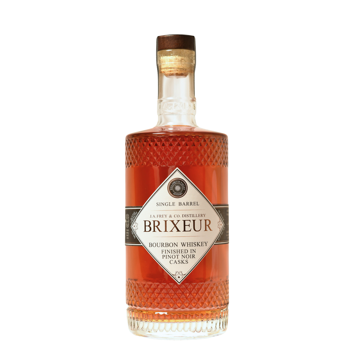 Bourbon Whiskey Finished in Pinot Noir Casks – Brixeur Spirits, Oregon