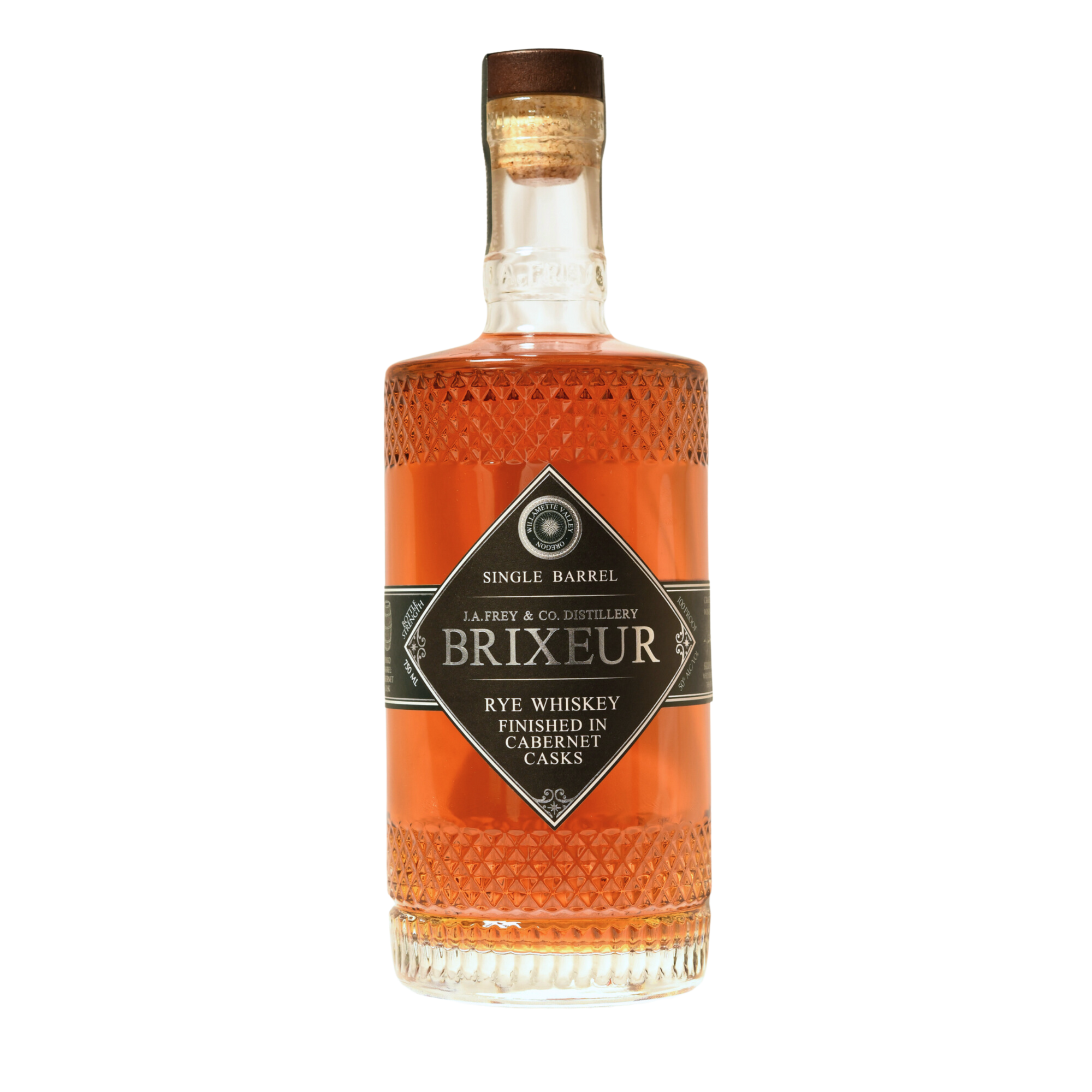 Rye Whiskey Finished in Cabernet Sauvignon Casks