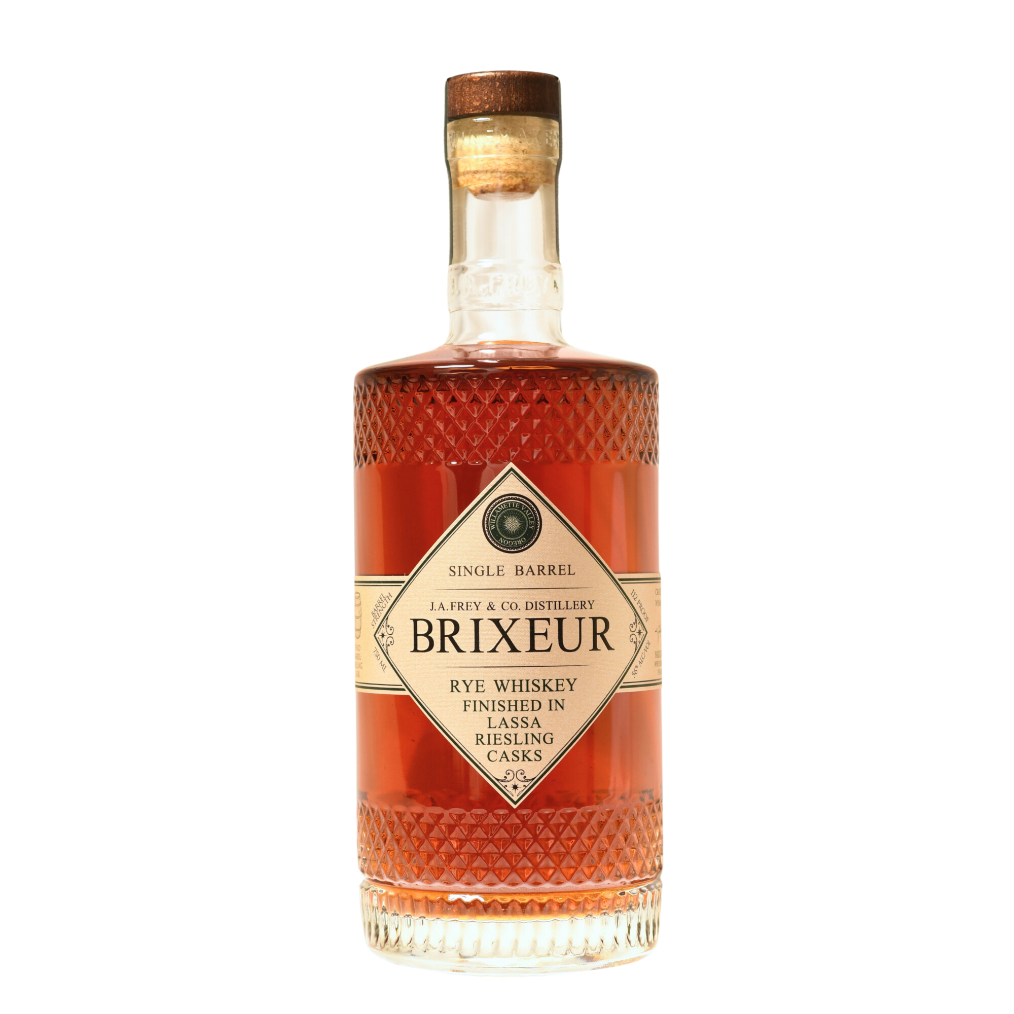 Rye Whiskey Finished in Lassa Late Harvest Riesling Casks