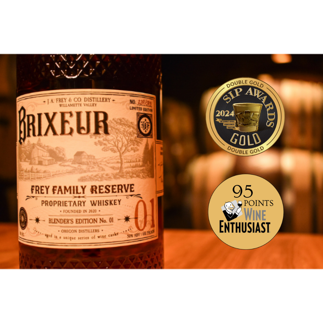 Frey Family Reserve, Proprietary Whiskey – Brixeur Spirits, Oregon