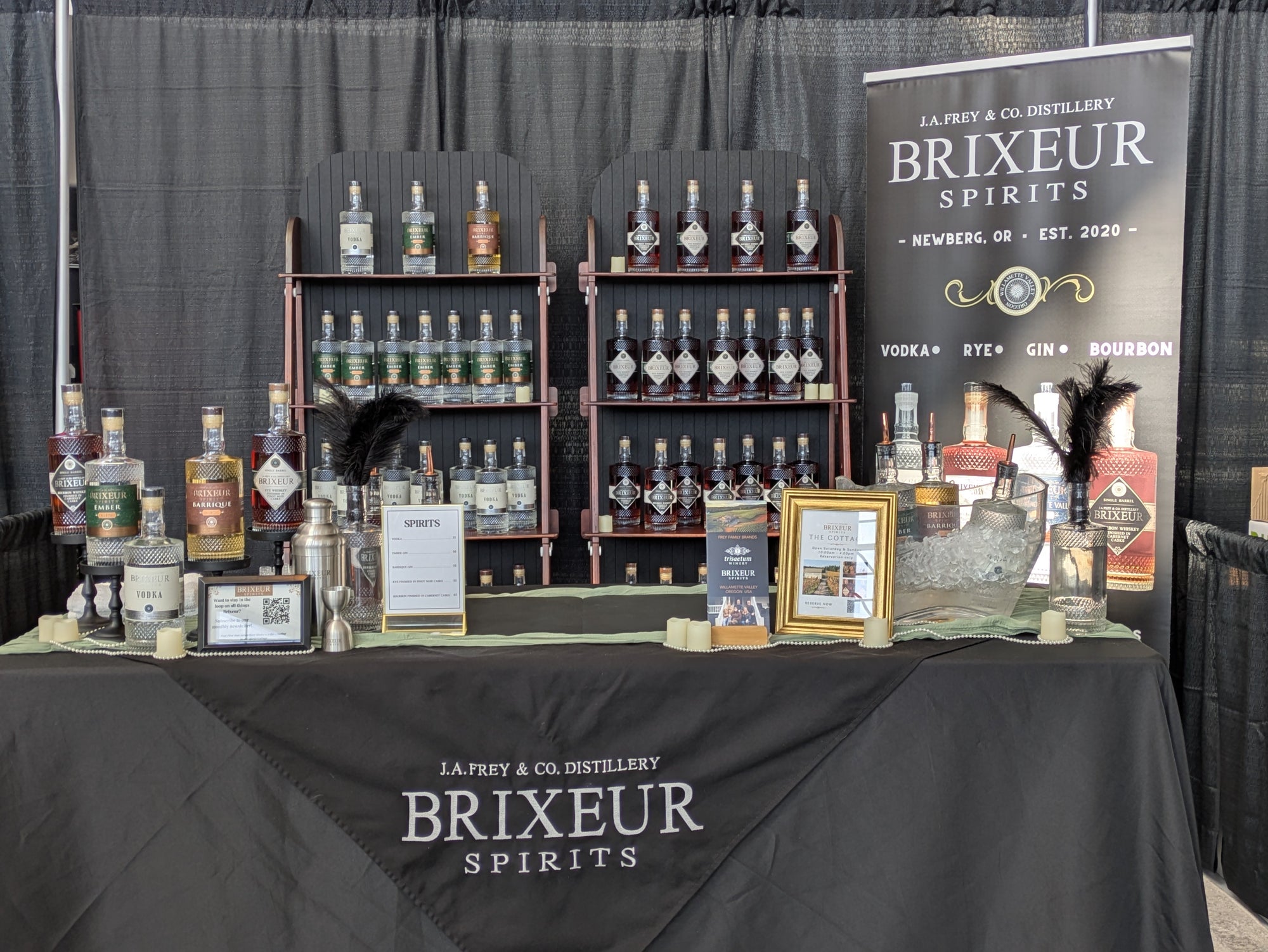 Brixeur Spirits at The Ground Holiday Market