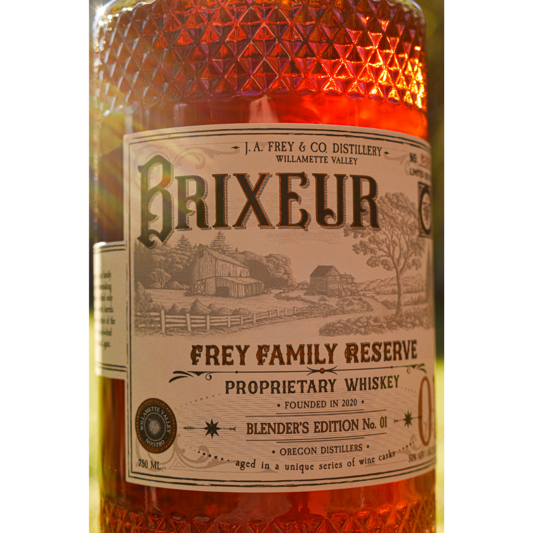 Frey Family Reserve, Proprietary Whiskey – Brixeur Spirits, Oregon Frey Family Reserve, Proprietary Whiskey – Brixeur Spirits, Oregon