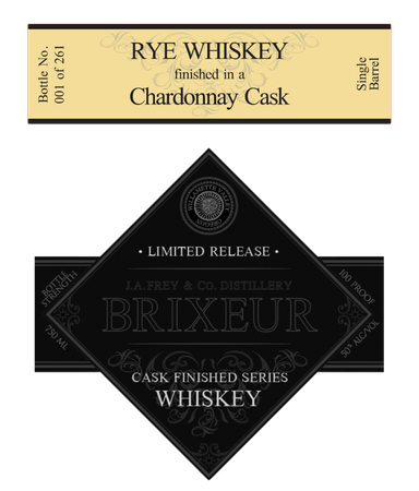 Rye Whiskey Finished in Chardonnay Casks